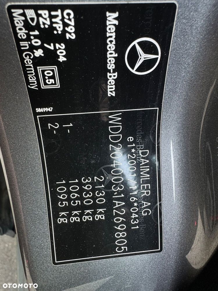 Mercedes-Benz Klasa C 250 CDI BlueEff Elegance - 15