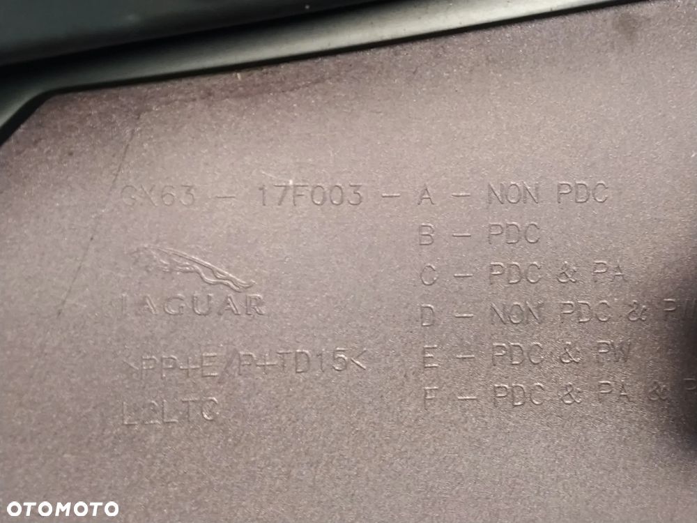 JAGUAR XF X260 ZDERZAK PRZÓD PRZEDNI KOMPLETNY 4XPDC SPRYSKIWACZE GRILL ATRAPA CHŁODNICY ZNACZEK WIĄZKA ORYGINAŁ - 20