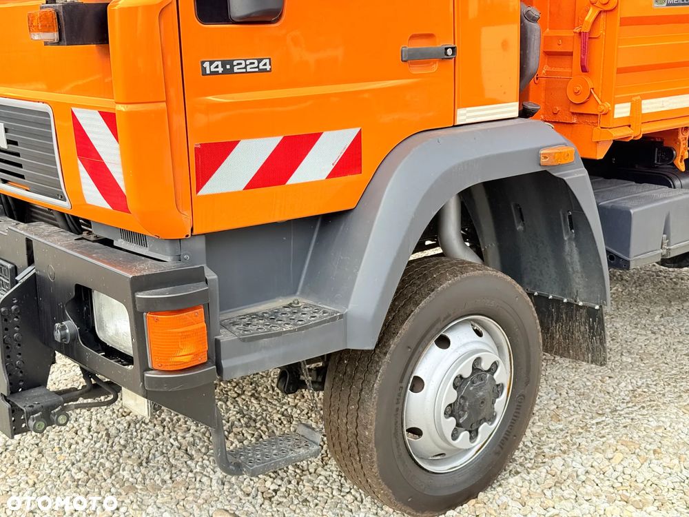 MAN * MAN 14-220 * Kiper Wywrotka Meiller * 4x4 * Zimowe Utrzymanie * Unimog * - 6