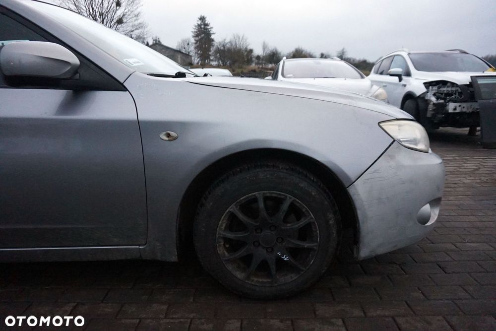 MASKA ZDERZAK BŁOTNIKI LAMPY IMPREZA III GH C6Z  SUBARU 2007-2011 SREBRNY PRZÓD KOMPLETNY - 19