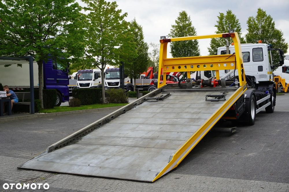 Iveco Eurocargo 160-210 / 75,000 km! / Opuszczana laweta OMARS / Widelec - 12