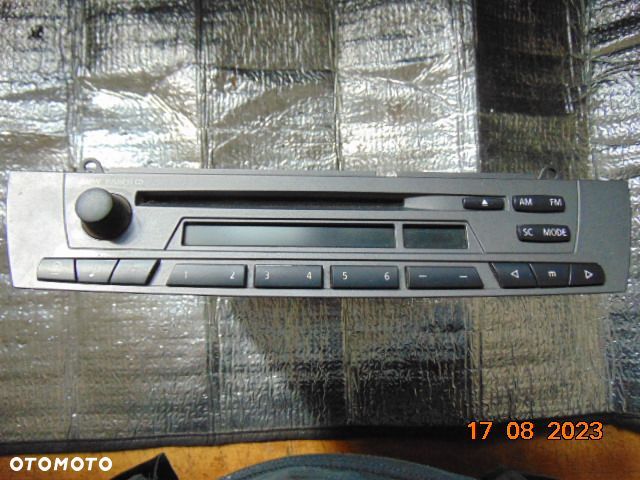BMW Z4 E85 E86 RADIO Business CD SZARE - 2