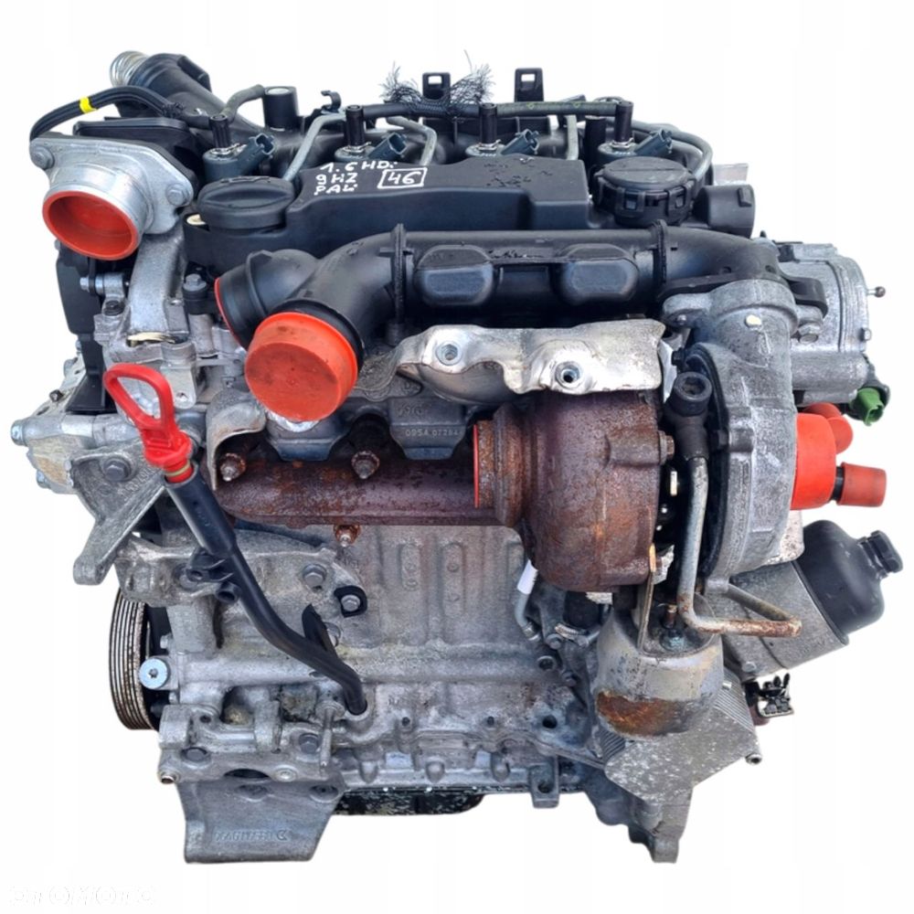 SILNIK KOMPLET Citroen Berlingo II 1.6 HDI 109KM ładnie pali 9HZ - 1