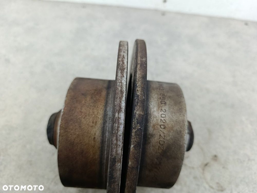 TARCZE HAMULCOWE TYŁ AUDI A4 B5 1031660  KAMOKA 1.9 TDI - 12