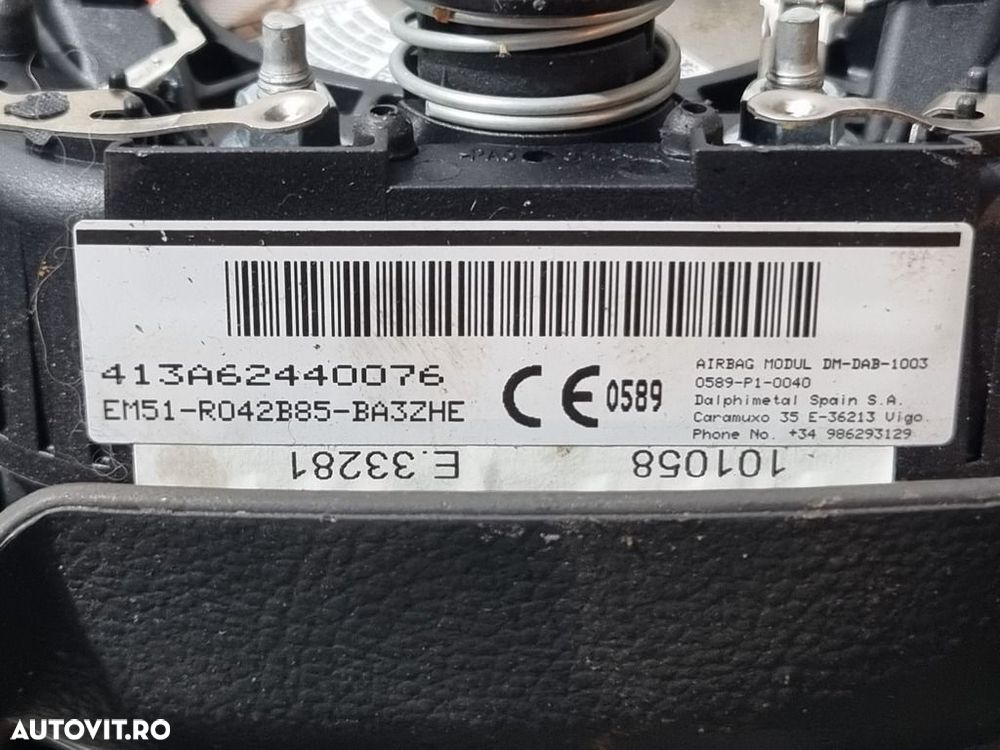 Airbag volan Ford Kuga II 2012 - 2014 (1506) 413A62440076 - 3