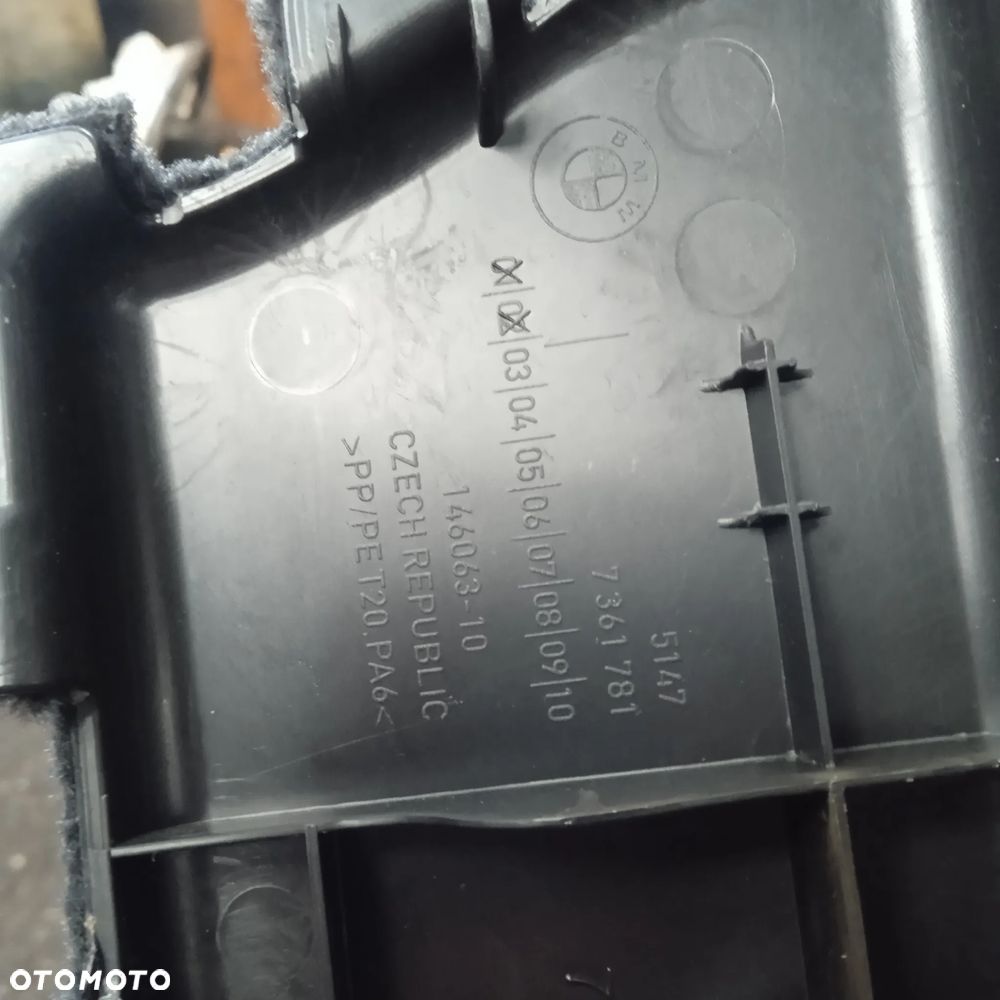 Boczek osłona bagażnika BMW 4 F36 7361781 - 3