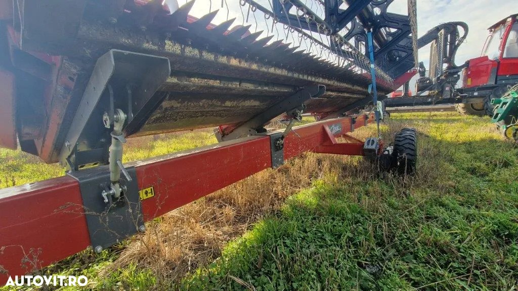 Case IH VARICUT 6.10M HEDER MULTIFUNCTIONAL SI CARUCIOR COCHET TRXH8 - 15