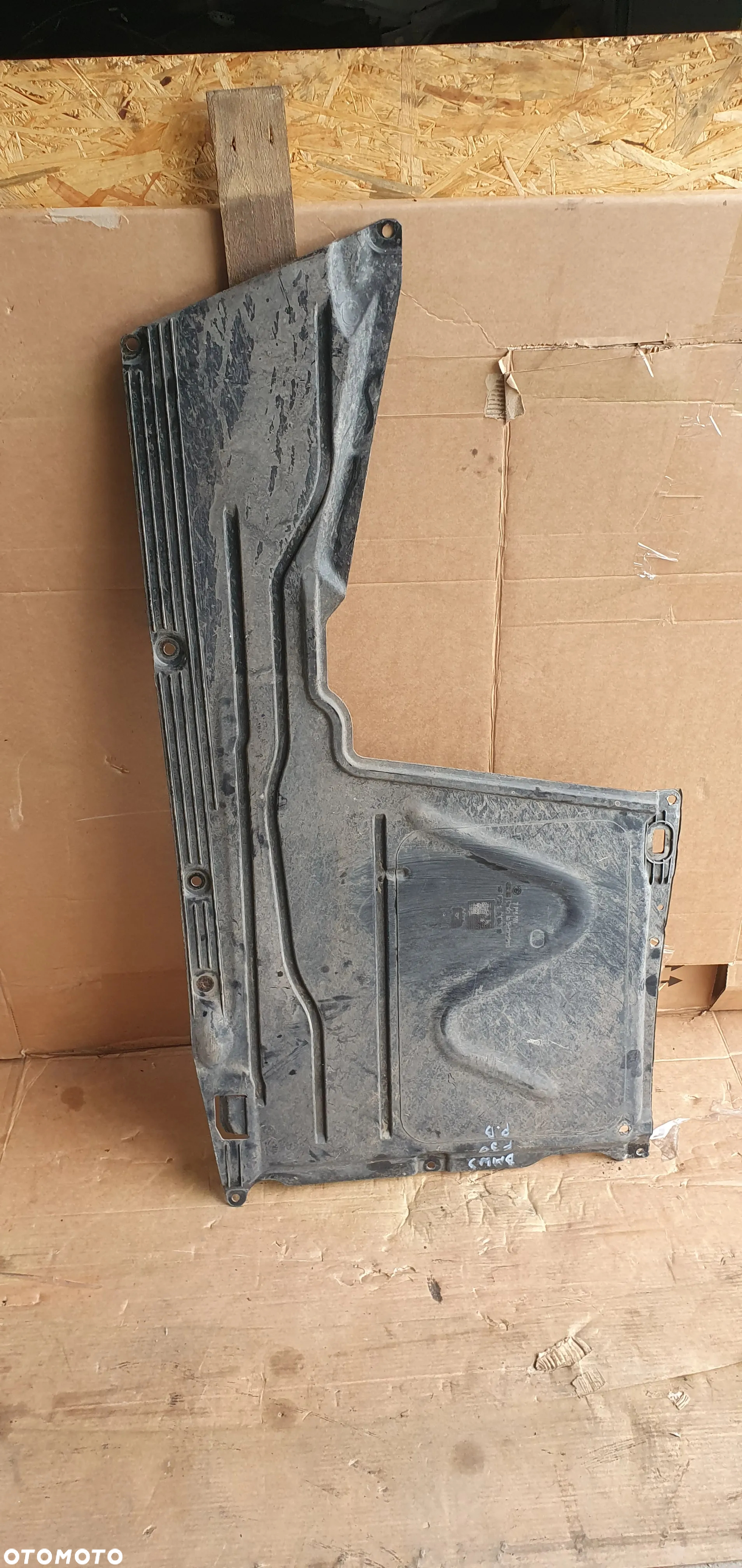 Osłona podwozia płyta lewa BMW 3 F30 7241831 - 5