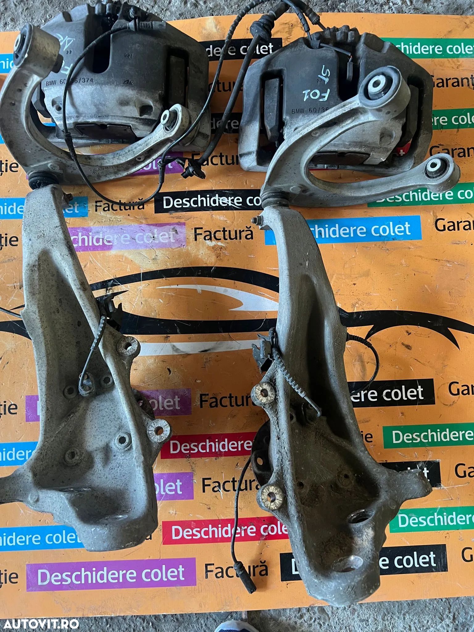 Fuzeta etrier fata BMW seria 7 F01 F02 750i - 1