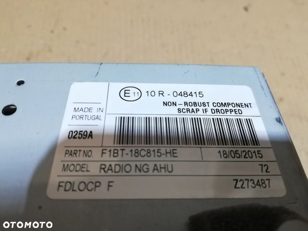 FORD TRANSIT CONNECT MK2 RADIO CD F1BT-18C815-HE - 3