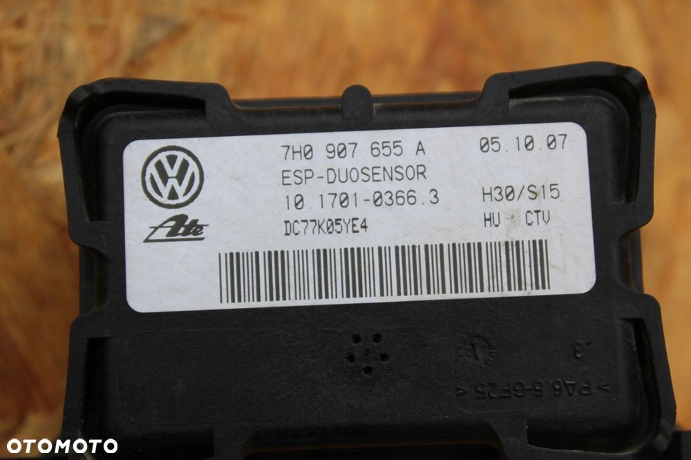 Moduł czujnik ESP VW SEAT SKODA AUDI 7H0907655 - 2