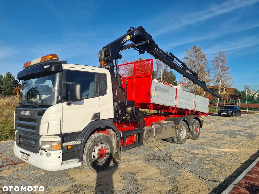 Scania P420 HDS HIAB 244E HIPRO WYWROT 3 STRONNY - 19