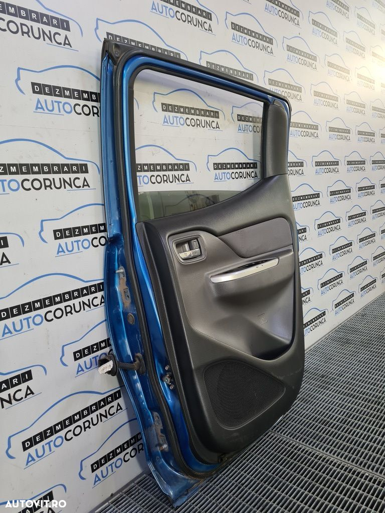 Usa Dreapta Spate Mitsubishi L200 V 2015 - 2018 SUV 4 Usi ALBASTRU D23 (958) - 8