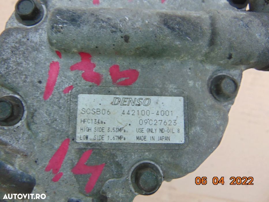 Compresor clima Fiat Bravo lancia ypsilon fiat 500 punto stilo ford ka - 2