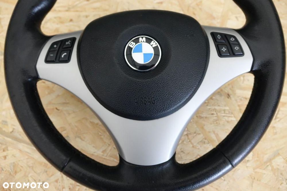 KIEROWNICA SKÓRA SKÓRZANA MULITIFUNKCYJNA  BMW 3 E90 - 4