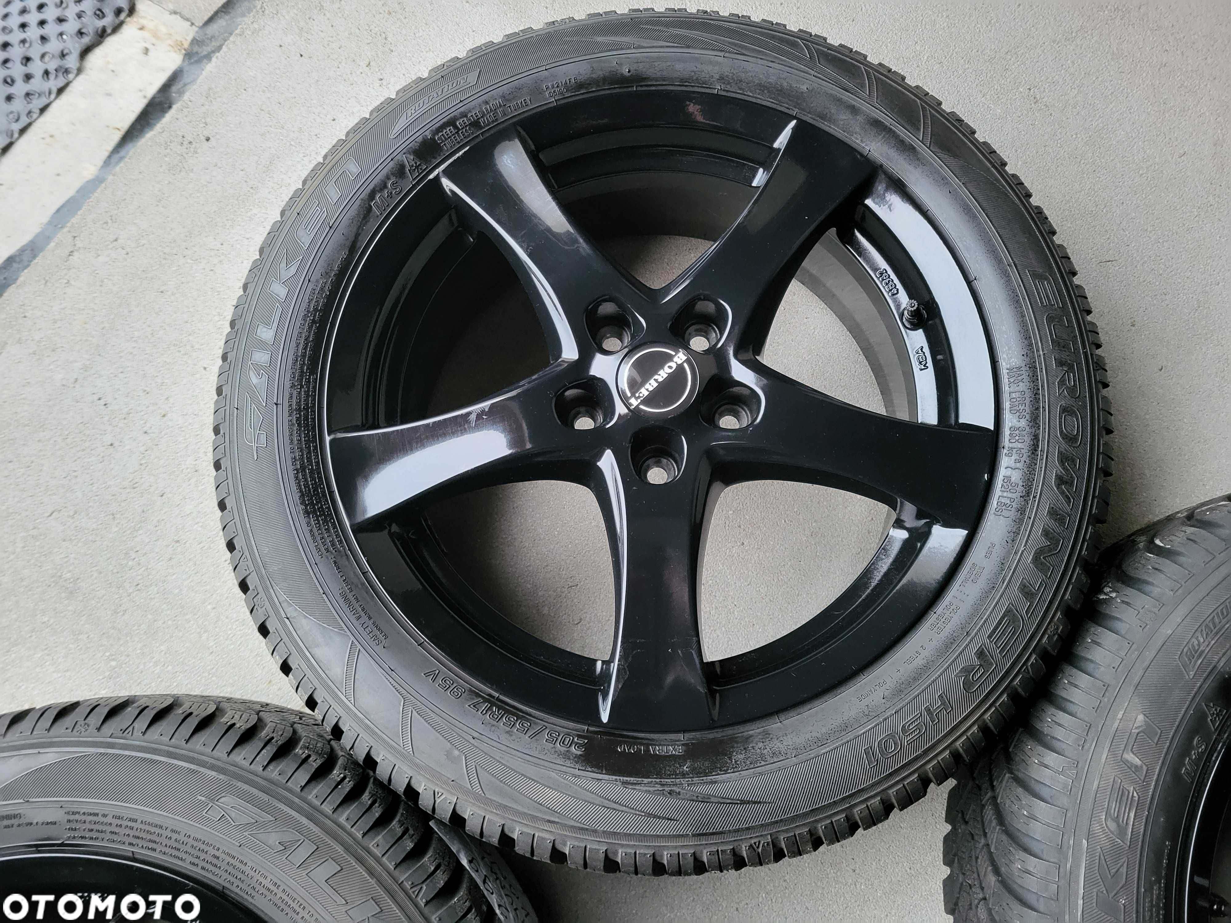[K299] Koła zimowe 17 Cali 5x114,3 205/55/17 Hyundai Kona - 8