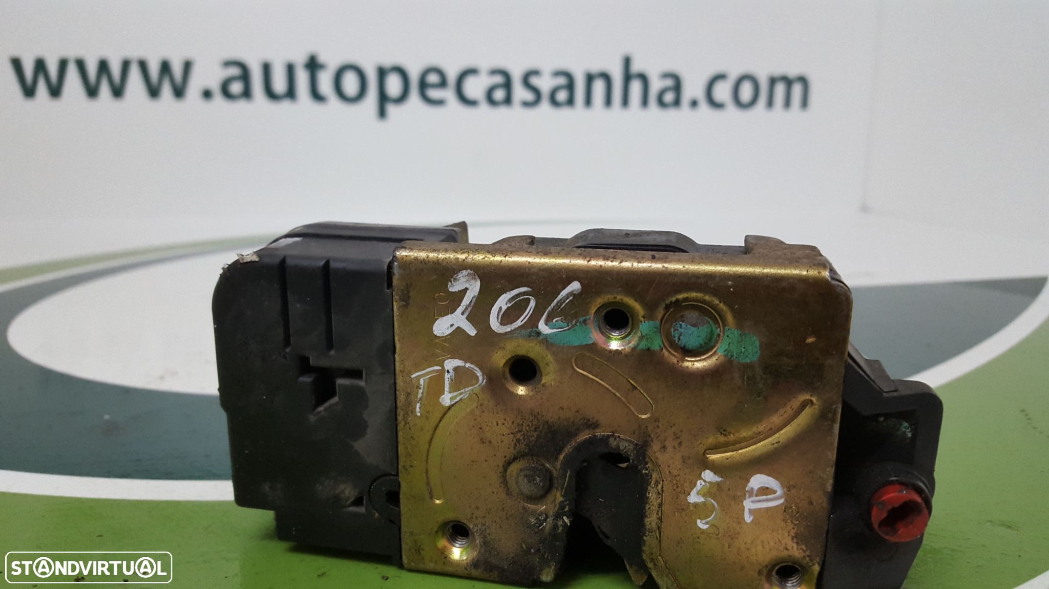 Fecho Da Porta Trás Dto Peugeot 206 Hatchback (2A/C) - 1
