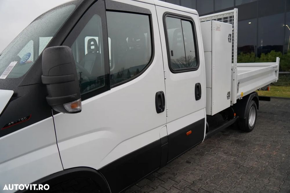 Iveco DAILY 35-160 / BASCULATOR / CU DOUA PERSOANE - 6 LOCURI / DOUĂ PERSOANE / MANUAL / 2023 / IMPORTAT - 17