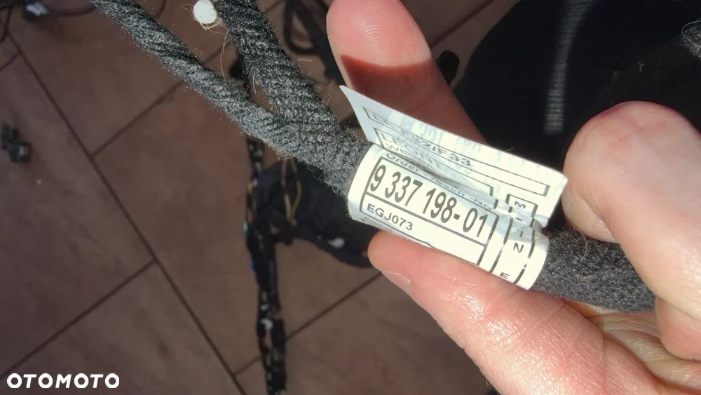 INSTALACJA WIĄZKA DRZWI LEWA BMW F32 9337193 - 2