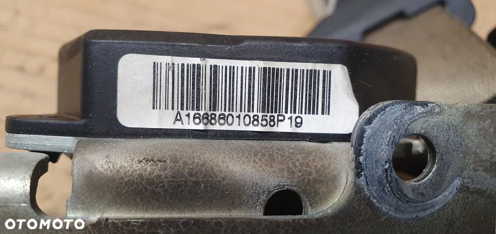 Pas bezpieczeństwa napinacz prawy tył Mercedes GL X166 W166 A16686010858 A1668601085 - 4