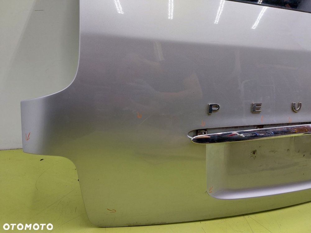 Klapa tył tylna BAGAŻNIKA PEUGEOT 807 2002–2014 EZR SREBRNY - 2