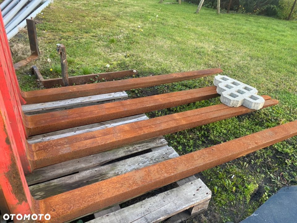 Paletyzer przesuw Durwen 8 ton 2.4m widły h80 h70 h60 - 2