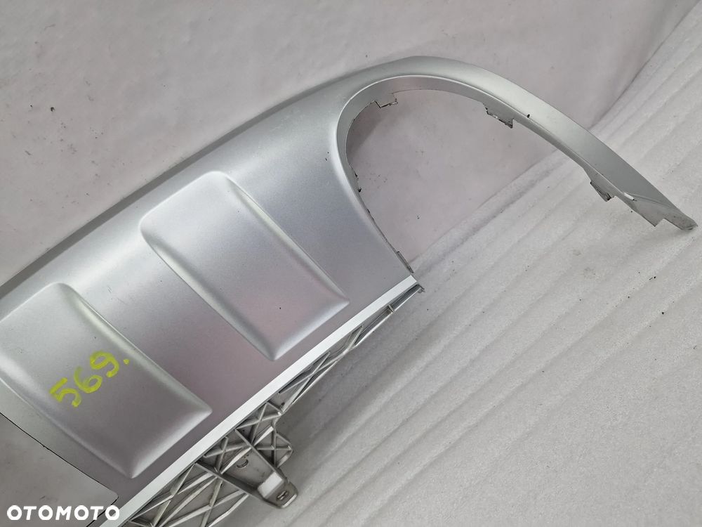 VW PASSAT B7 3AF ALLTRACK 10- DYFUZOR / SPOJLER ZDERZAKA TYLNEGO TYLNIEGO TYŁ NA DWA WYDECHY , NR 3AF807568 / 3AF807568B , NR AUKCJI DT569 - 7