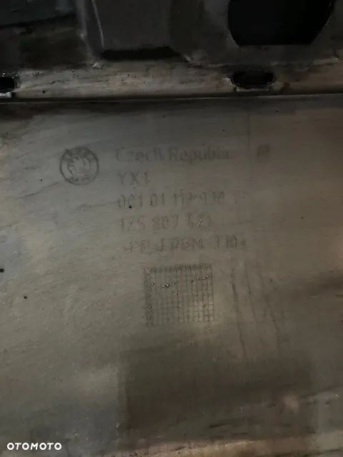 ZDERZAK TYŁ SKODA OCTAVIA II SEDAN 1Z5807421 - 10