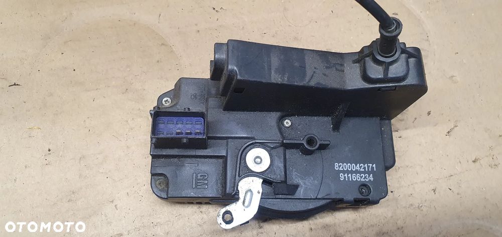 Zamek drzwi prawy przód przedni prawy Renault Trafic II Vivaro Primastar 8200042171 91166234 - 4