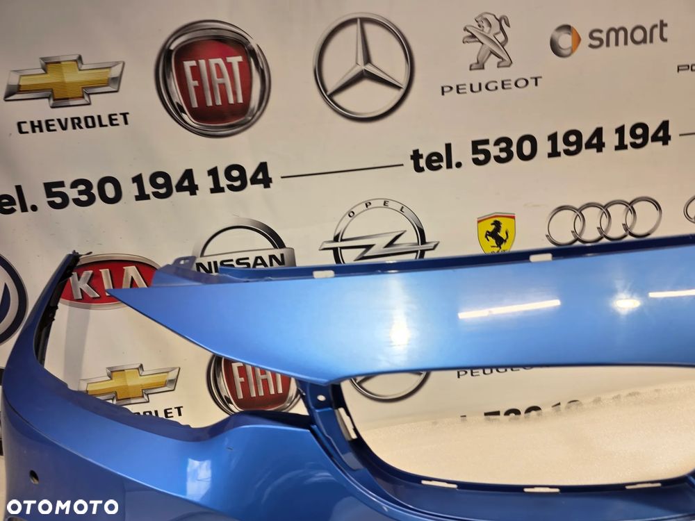 BMW 4 F32 / F33 / F36 LIFT LUXURY SPORT ZDERZAK PRZEDNI PRZÓD NA 4xPDC KOLOR ESTORILBLAU NIEBIESKI METALIK NR 51117294651 / 7294651 NR AUKCJI NZ2079 - 17