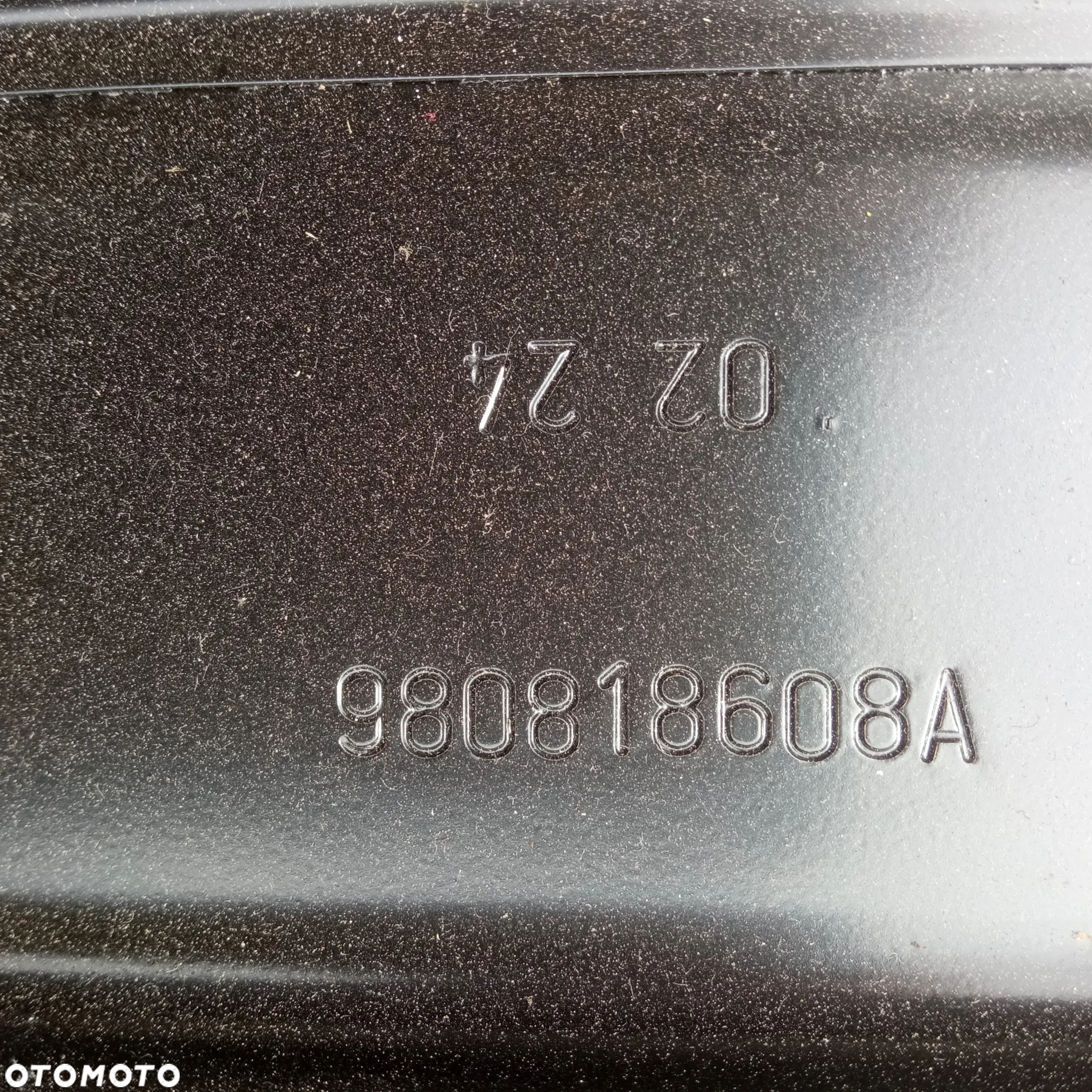 VIVARO C EXPERT III JUMPY 3 PROACE II  PRÓG SŁUPEK BŁOTNIK LEWY TYŁ 980818608A ORYGINAŁ NOWY - 3