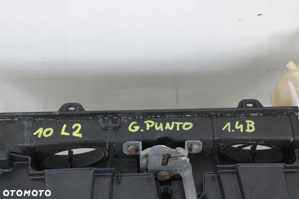 FIAT GRANDE PUNTO EVO 05R- 1.4 B PAS PRZEDNI CHŁODNICE KOMPLET - 12