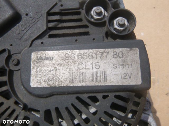 ALTERNATOR PEUGEOT 206 1.4 HDI 9665617780 CL15 - 17