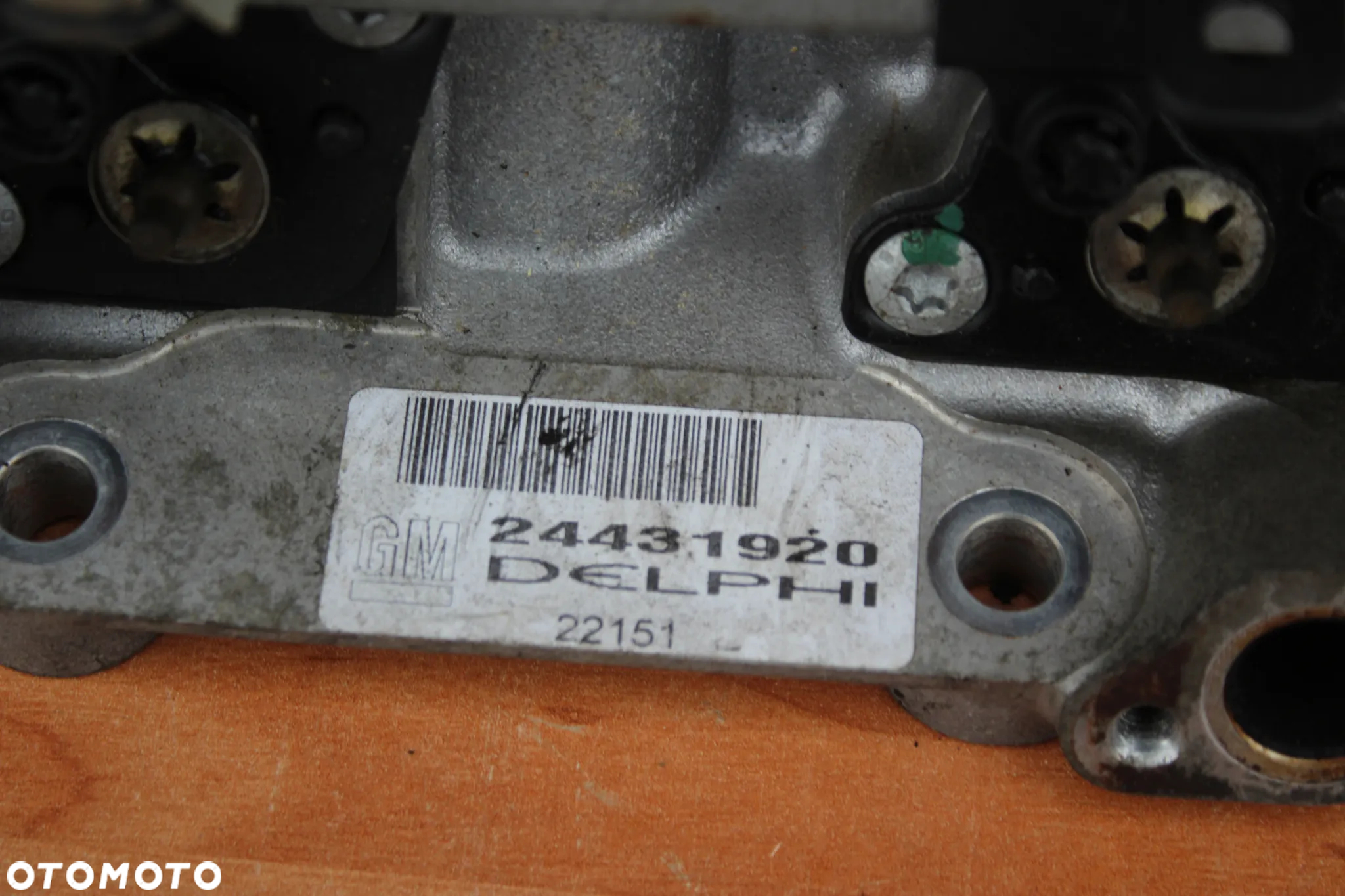 KOLEKTOR SSĄCY Z KLAPKAMI KLAPKI OPEL ASTRA H ZAFIRA B MERIVA A 1.6 16V Z16XEP 24431920 - 5