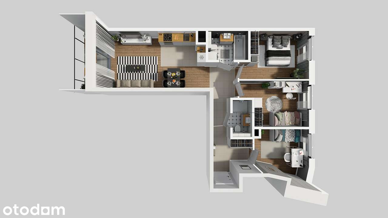 Apartamentowiec | 4 pokoje z balkonem | bliski termin oddania