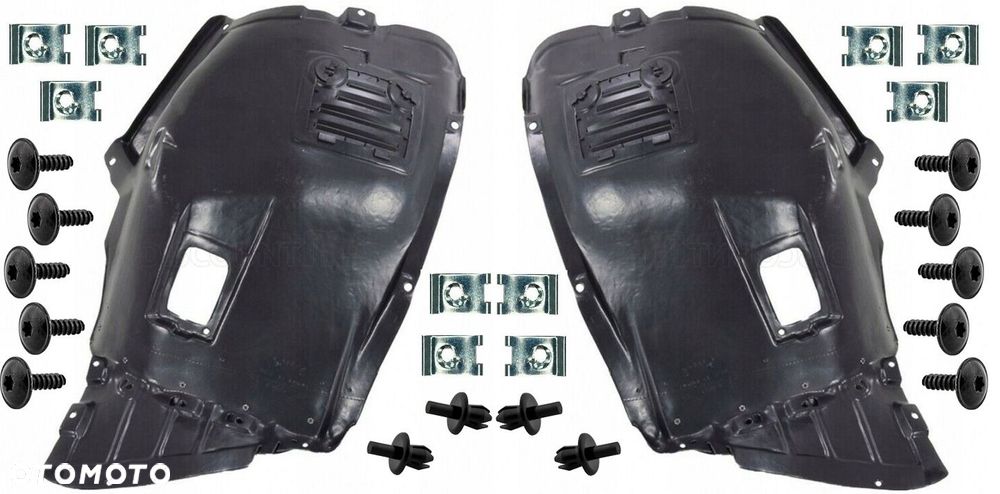 BMW 3 E90/E91 2004-2012 NADKOLE ANTYKOROZYJNE PRZÓD LEWA  PRAWA 2 SZT - 1