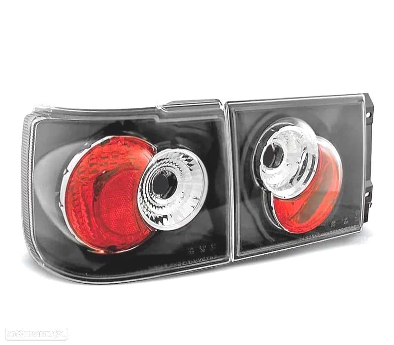 FAROLINS TRASEIROS VOLKSWAGEN VW VENTO 92-98 PRETO - 2