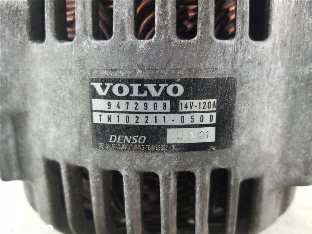 Alternator Volvo V40 S40 1,6 B DENSO 120A ROK 1995-2004   9472908 TN102211-0500 - 4