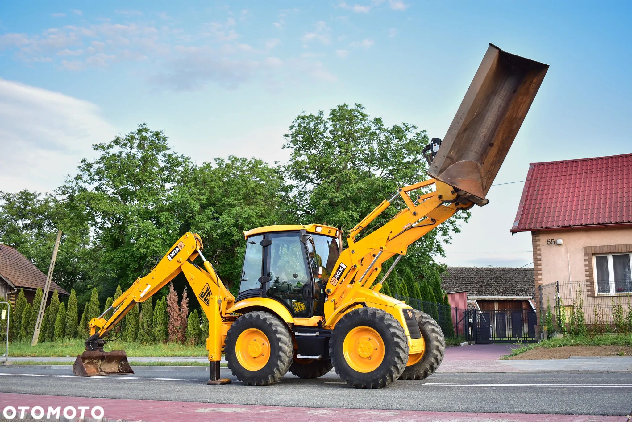 JCB 4CX Koparko-Ładowarka/ 9.600 Mth /3 Łyżki/ Maszyna sprowadzona z Austrii, Stan perfekcyjny ! - 1