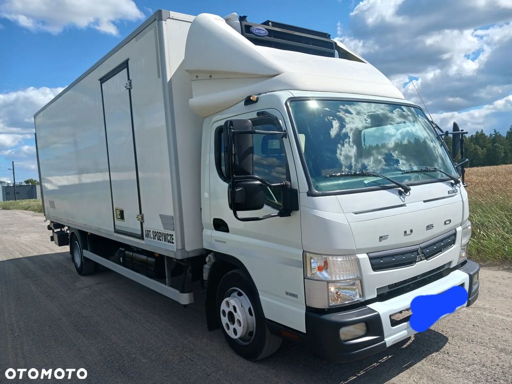 Mitsubishi Canter Fuso 9C18 2018r 299 tyś km Chłodnia Mroźnia Agregat CARRIER Supra 550 - 18