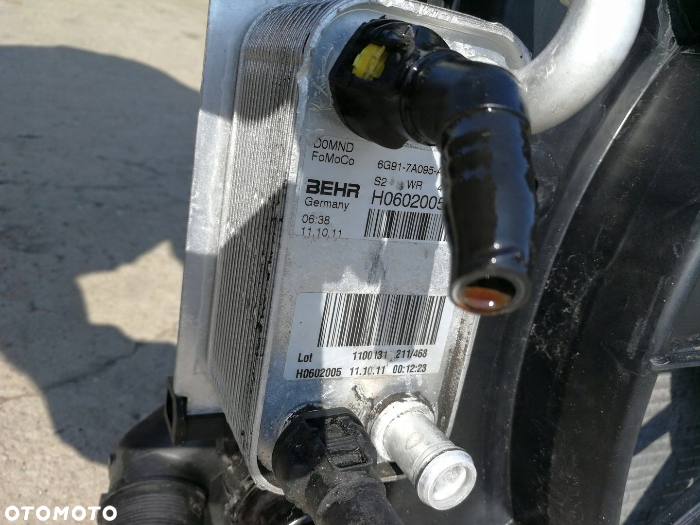 chłodnica chłodnice komplet wody klimatyzacji FORD C-MAX MK2 II 2,0 TDCI - 4