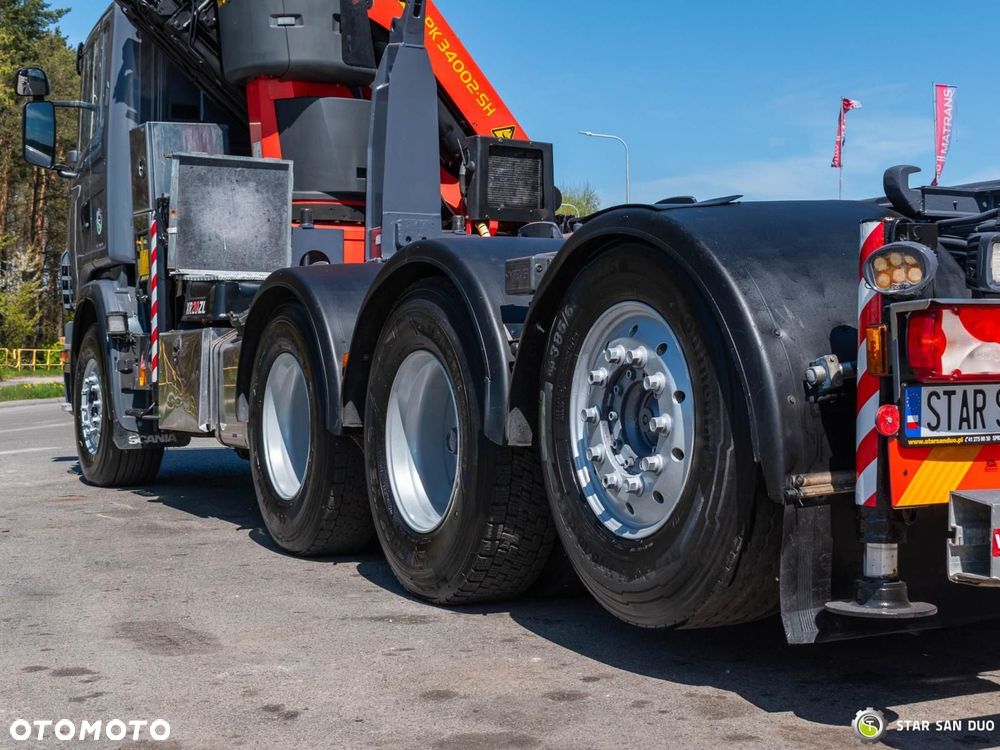Scania G400 8x4 PALFINGER PK 34002 SH, HIAB XR20ZL53 HDS Żuraw Hakowiec - 27
