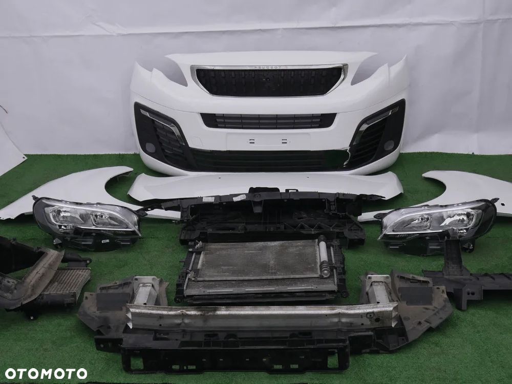 PEUGEOT EXPERT 3 III TRAVELLER MASKA BŁOTNIKI LAMPY ZDERZAK BELKI CHŁODNICE PAS PRZEDNI - 1