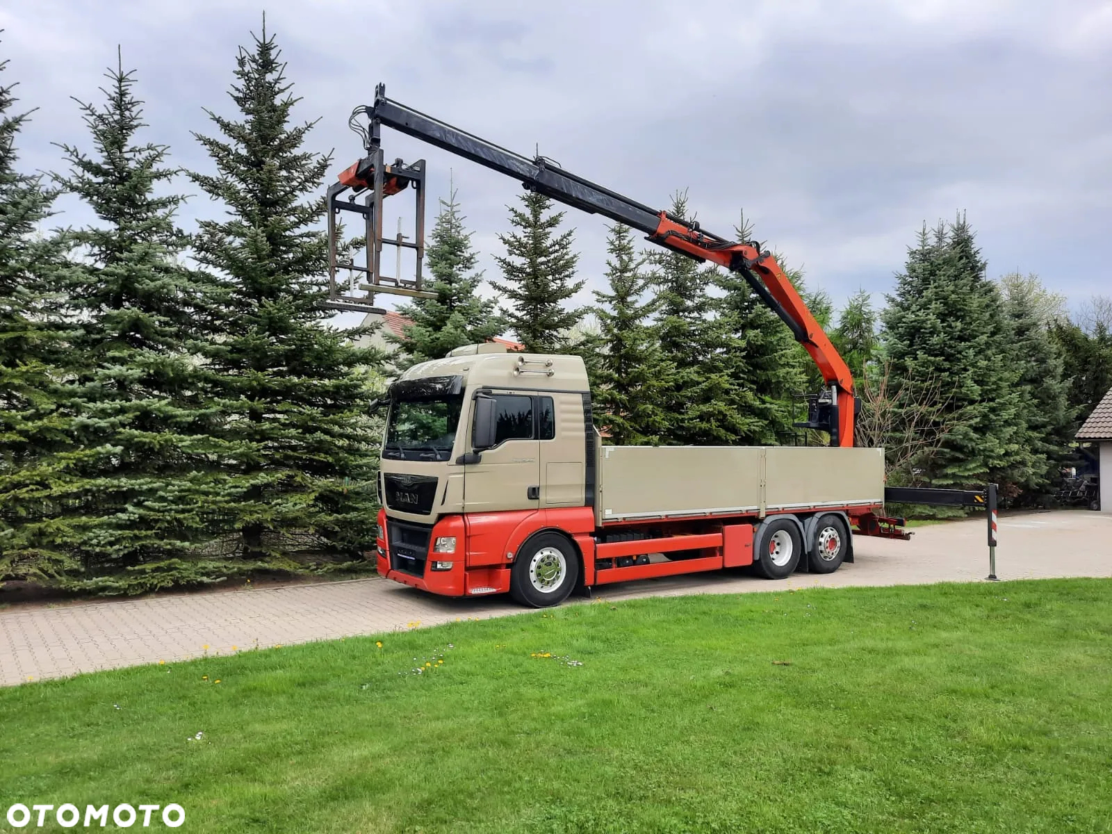 MAN TGX 26.480 z HDS Palfinger PK 18001L / 3-oś skrętna - 8