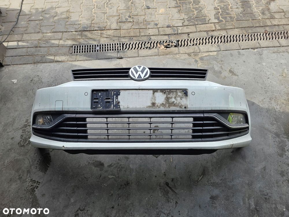 zderzak przód przedni vw polo v 6r lc9a kompletny 4xpdc - 1