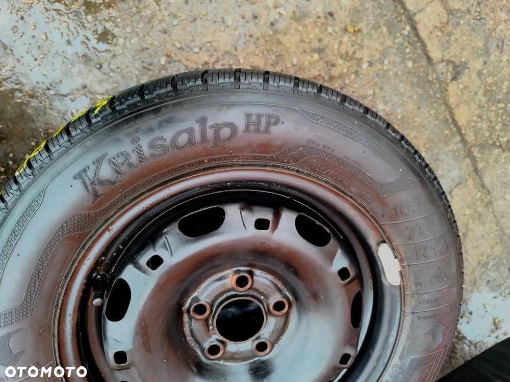 5x100 Felgi Stalowe Stal 14 Koła Zimowe Zima SKODA FABIA PRAKTIK ROOMSTER RAPID SEAT IBIZA CORDOBA TOLEDO IV 4 VW FOX POLO Legnica ALU-RAD 165/70 5mm - 6
