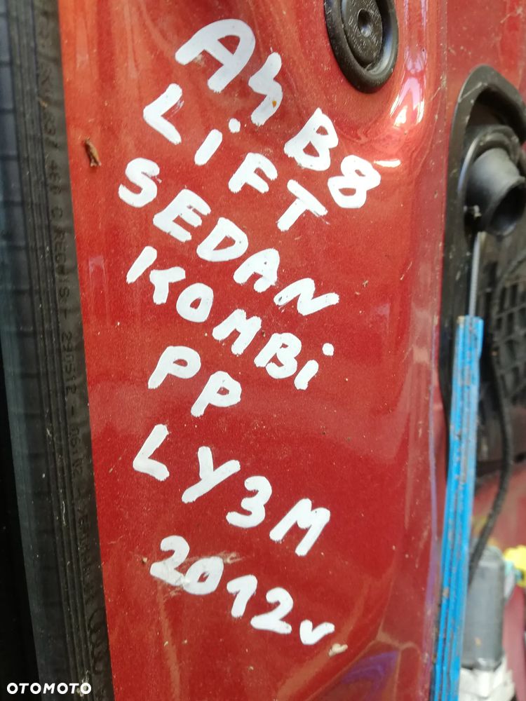 DRZWI PRAWY PRZÓD AUDI A4 B8 SEDAN LY3M - 5