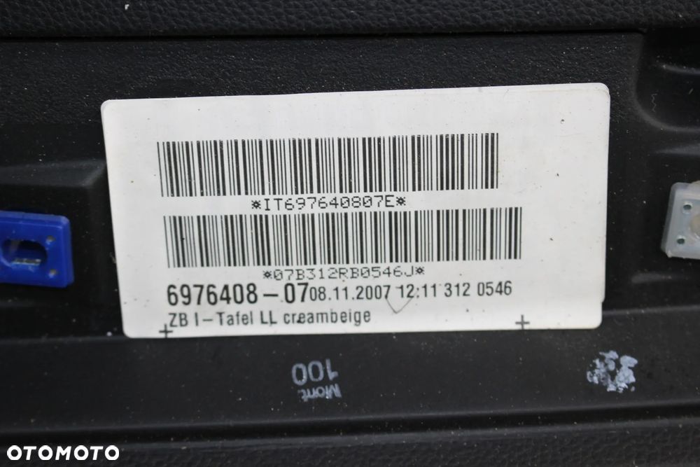 DESKA ROZDZIELCZA KOKPIT BMW E60 E61 LIFT 6976408 - 13