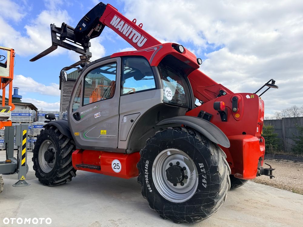 Manitou Ładowarka teleskopowa Manitou Mlt 840 137 PS łyżka widły Merlo 42.7 TF 737 130 Jcb 541-70 Bobcat TL 38.70 rolnicza budowlana KLIMA zaczep hydr - 2