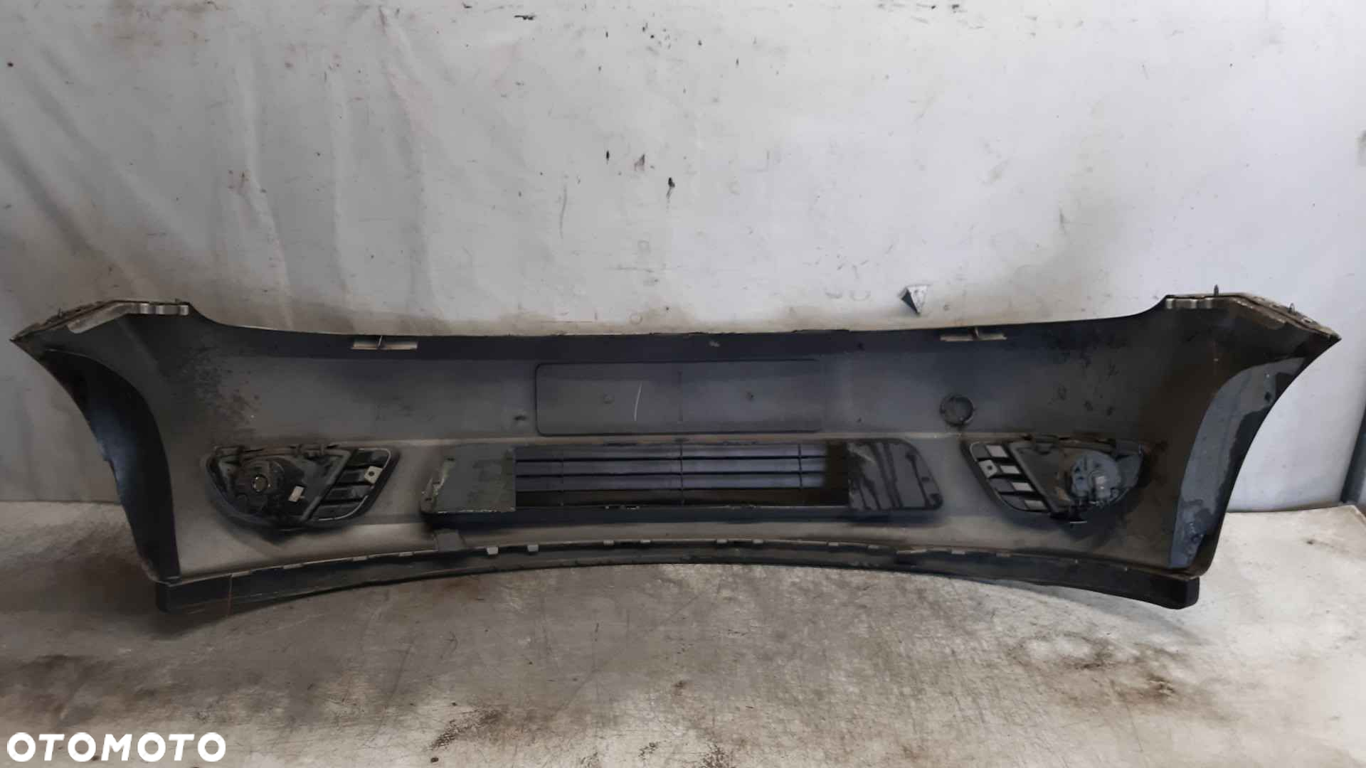 ^ ZDERZAK PRZÓD PRZEDNI DO FORD FIESTA MK.6 6 VI SREBRNY 62 HALOGENY - 3